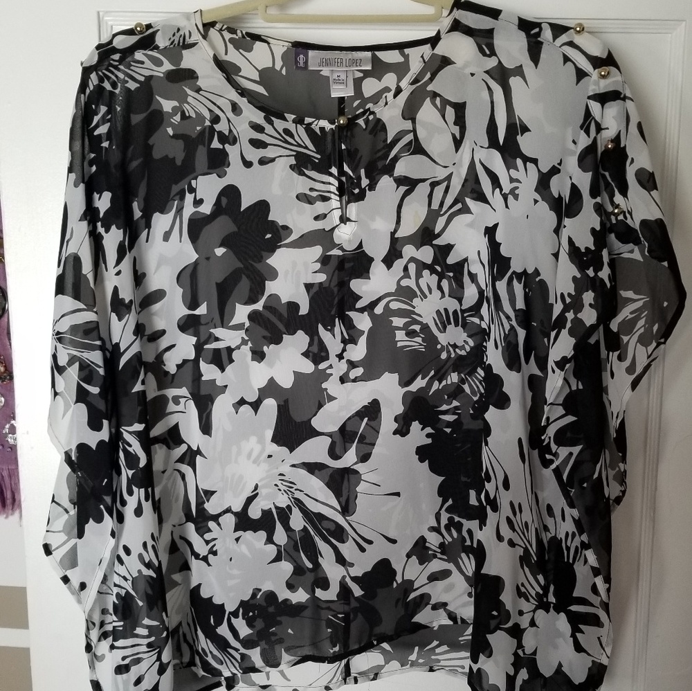 Sheer blouse